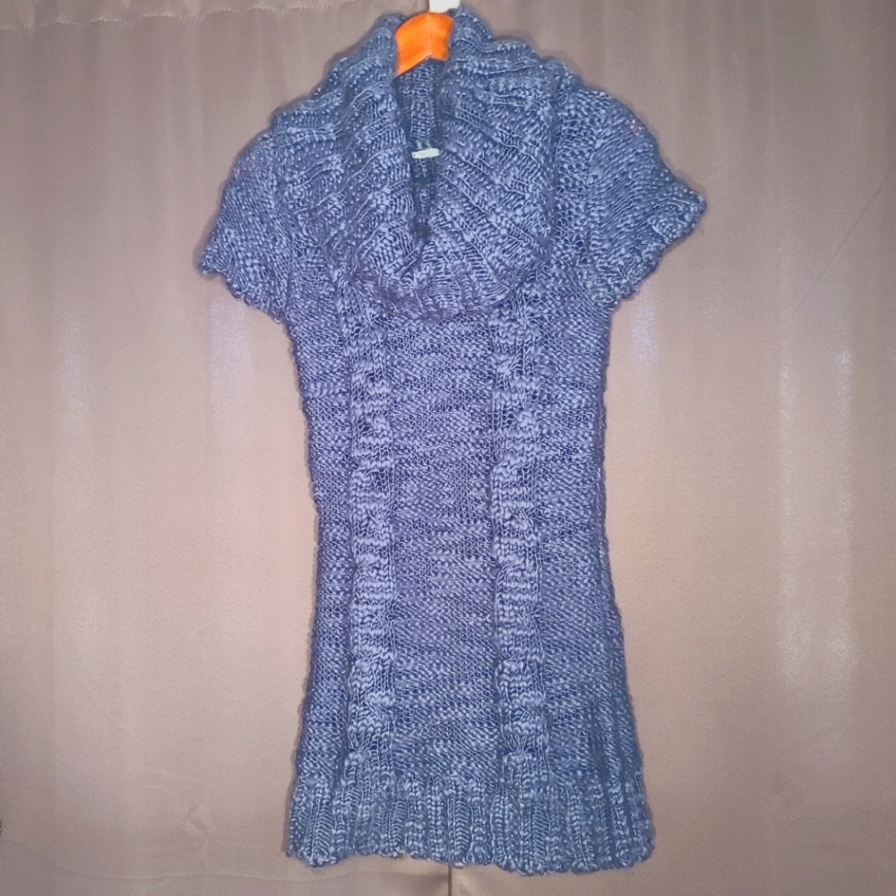 Maurices Sweater Dress, Small, Denim Blue